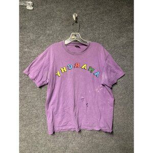 Supreme Shirt Mens Medium Purple Anarchy Graphic Skate Tee With Love Supreme USA